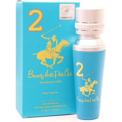 Beverly Hills Polo Club No. 2 Eau De Parfum For Women, 50 ml - 50 ml
