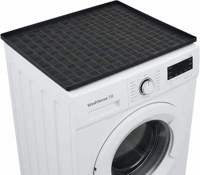 Anti-slip Wasmachine Onderlegger met Verhoogde Randen - Waterdicht en Trillingsdempend