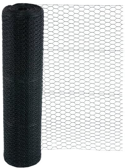 Kippengaas 25mm 1mm 50cm x 25m Groen.