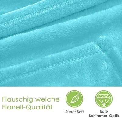 Hoogwaardige flanellen knuffeldeken XXL - Super zachte woondeken - Oeko-Tex gecertificeerd - 240 x 220 cm