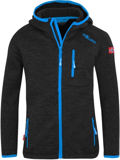 Trollkids Jondalen Xt Jas Blauw,Zwart 140 cm Jongens,Meisjes