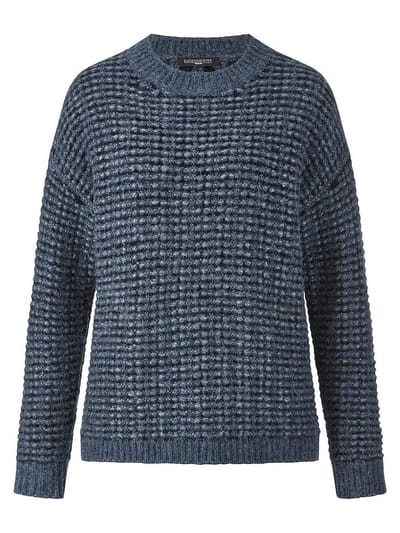 Trui ronde hals Van Fadenmeister Berlin blauw