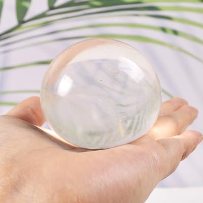 Balle Anti-Stress Transparente Squishy Jouet Anti-Stress Sensoriel Fidget pour Enfants Adultes Relaxation Anxiété ASMR Cadeau de Fête Amusant beige