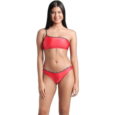 Dames zwempak 2-delig Arena Solid Single Shoulder