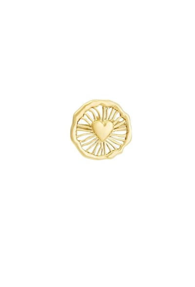 Love loop ring Goud