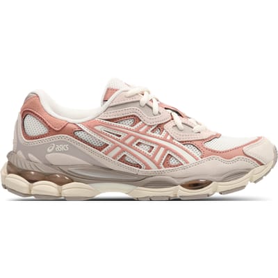 Asics GEL-NYC Sneakers Dames - Beige - Maat 40 - Mesh/Synthetisch
