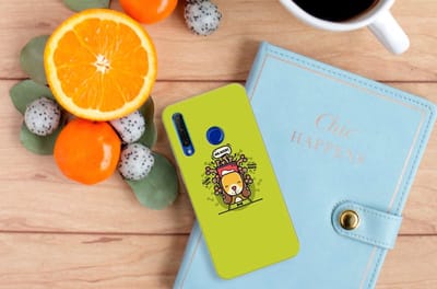 Honor 20 Lite Telefoonhoesje met Naam Doggy Biscuit