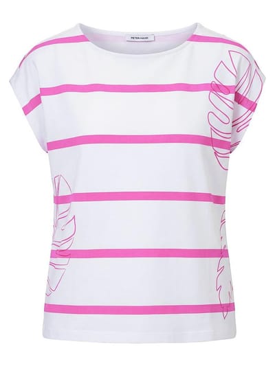 Sweatshirt Van Peter Hahn wit