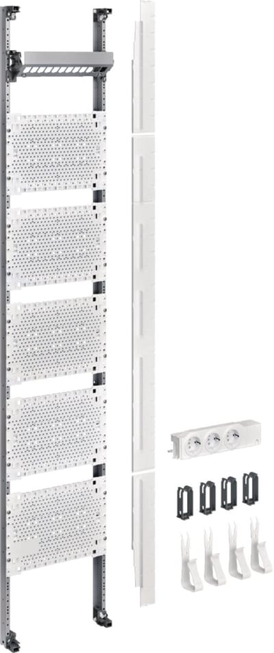 Hager UF51NW Hager UF51NW complete veld multimedia universeel 1350mm 1-veld en patchmodule Compleet veld Meerdere kleuren 1 stuk(s)