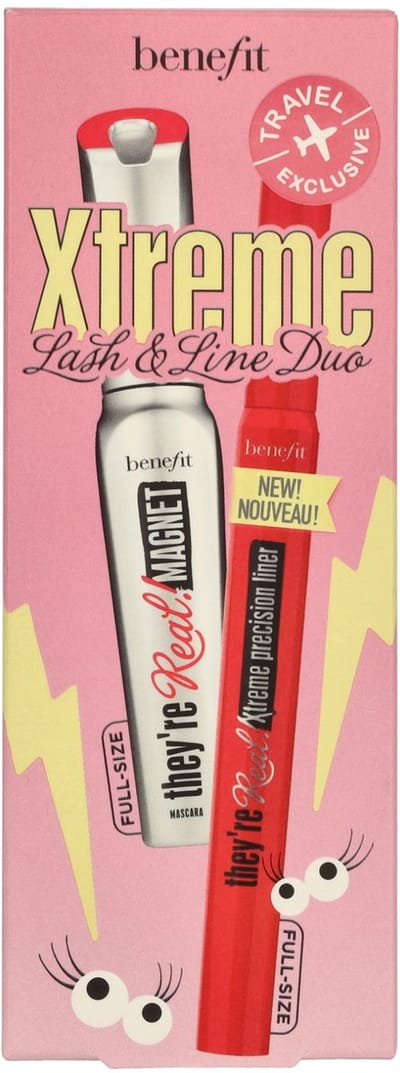 Benefit They'Re Real Cadeauset 0,35 ml Xtreme Precision Zwarte Eyeliner + 8,5 g Magnet Mascara N65 Zwart