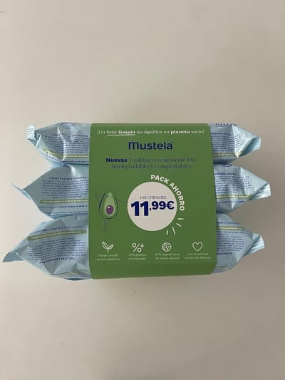 3-Pack Biologische Katoenen Verzorgingsdoekjes voor Babyhuid - Zacht en Absorberend