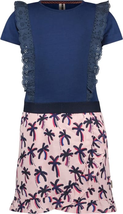 B. Nosy Y403-5892 Meisjes Jurk - lake blue - Maat 146-152