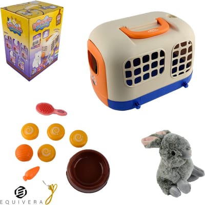 Equivera Dierenarts Speelgoed - Speelgoed - Dierenarst Set - Dierenarts Koffer - Dierenarst Speelset in Koffer