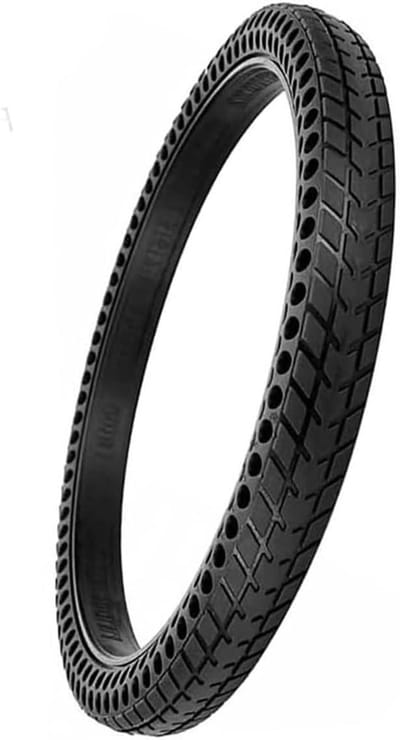 Honeycomb Banden - Massieve Banden - Kinderfiets Banden - Explosiebestendig - 20 x 1-3/8 Inch - Zwart