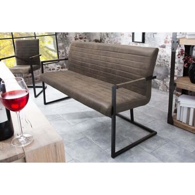 Tafelbank craft vintage taupe 160 cm