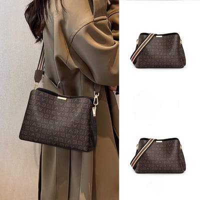 Emmertas voor Dames Herfst en Winter Nieuwe Crossbody Tas voor Dames High-end Pendelen Schoudertas Moeder Tas gray