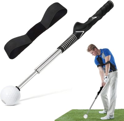 Intrekbare Golfswing Trainingshulp voor Oefenen en Opwarmen