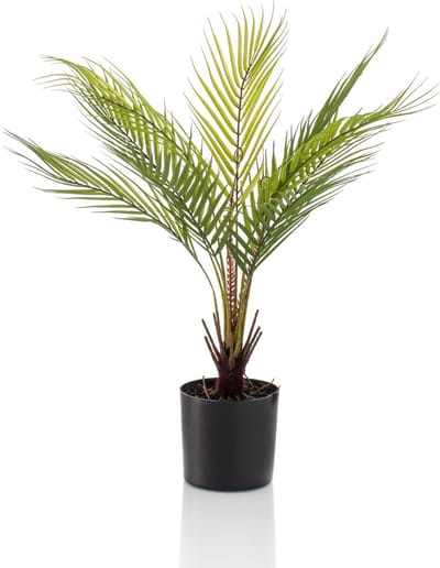 Emerald - Kunstplant Chamaedorea Palm 50cm - Kunstplant voor binnen