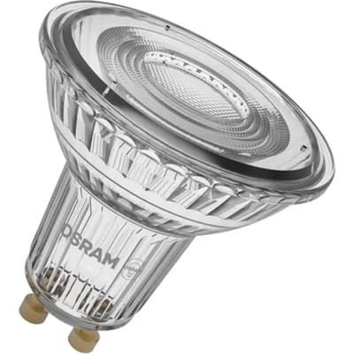 OSRAM HOMELIGHTING 4099854456930 LED-reflectorlamp-lamp Energielabel E (A - G) GU10 Reflector 6.1 W Warmwit (Ø x h) 50.00 mm x 50.00 mm Dimbaar 1
