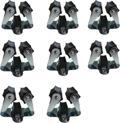 Deal Tools Bezemhouder & Tuingereedschap Houders - Ophangsysteem - Set van 10 Bezem en Gereedschaphouders
