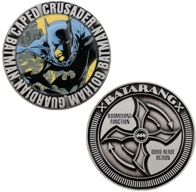 FaNaTtik DC Comics Collectable Batman Caped Crusader Limited Edition Coins