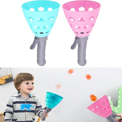 1 set - Pinball Catch Game Set - Vang- en gooispel - Buitenspellen voor kinderen - Sport speelgoed - Ouder-kind spellen - Wordt geleverd met 5 ballen - Geschikt voor gazons, campings, stranden en feesten