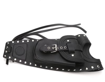 Allecto - Motorfiets Tank Tas - Brandstoftank Tas - Hoogwaardige Bescherming - Zwart - Motor Accessoire - Ideaal voor Motorrijders - Geschikt voor ...