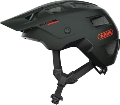 Fietshelm ABUS MODROP pine green L - 57-61 cm - groen - Geschikt voor gebruik op mountainbikes - 360 g