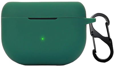 Dailygoods - Hoes - Siliconen - Stootvast en ultradun - Legergroen - Beschermhoes - Geschikt voor Jabra Elite 10/10 Gen 2/Elite 8 Active/8 Active Gen 2