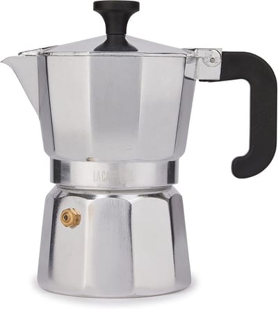 Aluminium Espressomaker voor Drie Kopjes - Traditionele Koffiezetter