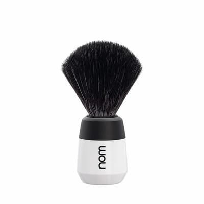 Nom -Scheerkwast -MAX21WH -Black Fibre® -Wit