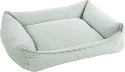 Orthopedische hondenmand – orthopedisch hondenbed – Premium Line – Pure luxe hondenbed 80 x 67 x 22 cm – Extra memory foam voor maximaal comfort – Flamingo Baldar Mand Groen