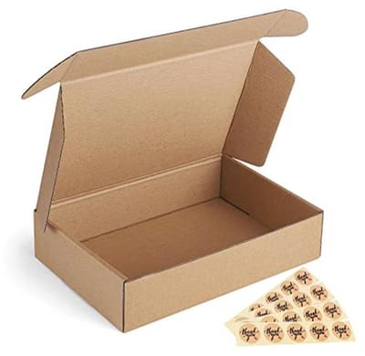 9x6x2 inch Golfkartonnen Dozen - 25 Stuks Bruin Karton voor Verzenddoeleinden