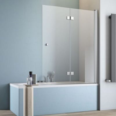 GEO maw flex folding bath screen 2-piece right AB40014R2360