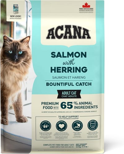 Kattenvoer Kip Kalkoen Eend - Graanvrij en Natuurlijk Dieet voor Volwassen Katten (4,5 kg)
