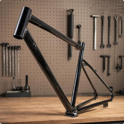 700C Gravel Frame Lichtgewicht Plat Stuur Gravel Frame Fietsonderdelen Duurzaam Stijf Voor Woon-Werkverkeer gray