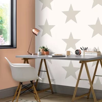 Vliesbehang Friends & Coffee 16643 - Wit - Licht Metallic Champagne-zilver - 10,05m X 53cm