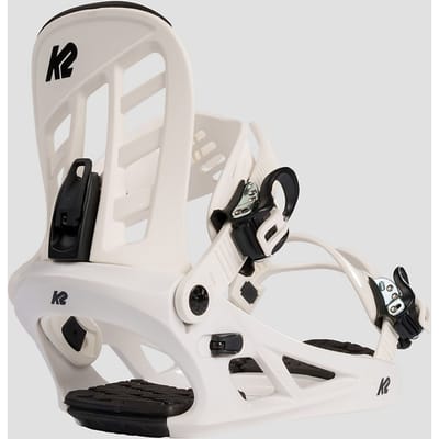 K2 You+h 2023 Kids Snowboard Bindingen wit