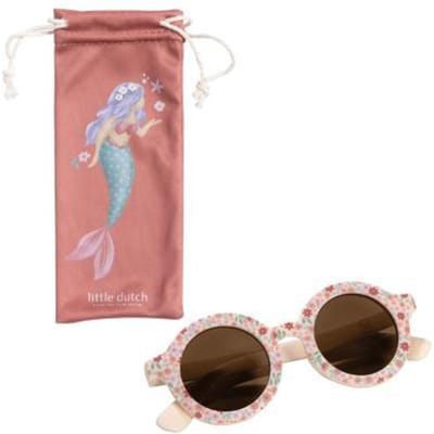 Little Dutch kinderzonnebril Dreamy Flower Field - roze zonnebril - sunglasses