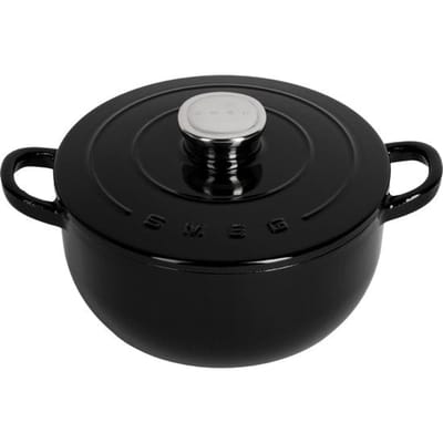 Smeg - Braadpan - 24 cm - 4,2L - Zwart