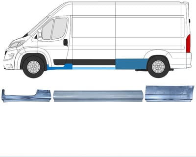 Reparatiepaneel set voor Opel Movano 2021-2026 / Links
