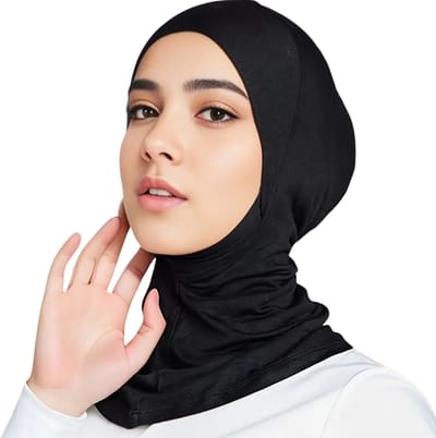 Bovista Hoofddoek - Hijab - Dames - Abaya - Sjaal - Islamitische Kleding - Moslim Kleding - Alhamdulillah - Zwart