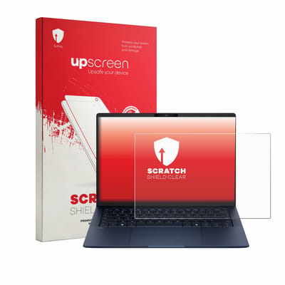 upscreen - Screenprotector voor HP EliteBook X G2a 14 - Folie Beschermfolie transparant