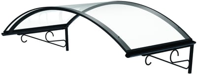 Deurluifel boog klassiek 140 x 80 cm grachtengroen