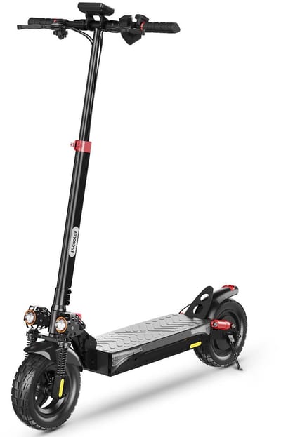 iScooter iX4 Elektrische scooter - 10‑inch honingraat‑off‑road banden - 40km actieradius - 800W motor - 48V15Ah accu - Maximaal laadvermogen 150 kg - zwart