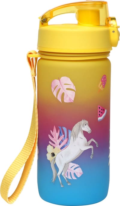 Penny Drinkfles Tess - Drinkfles - Waterfles - Drinkbeker - Drinkflessen - Drinkfles Kinderen - Schoolbeker Meisje - Schoolbeker - Paardencadeaus - Paarden - Paard - School - Schoolspullen -