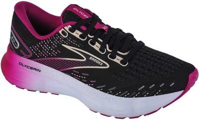 Brooks Glycerin 20, Vrouwen, Zwart, Hardloopschoenen, maat: 36
