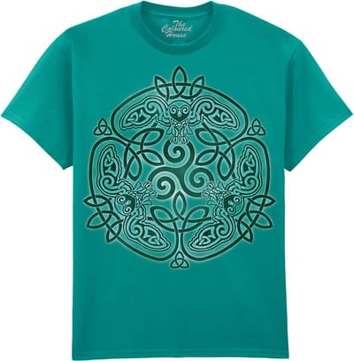 Uilen Owl Symbol The Coloured House T-shirt M