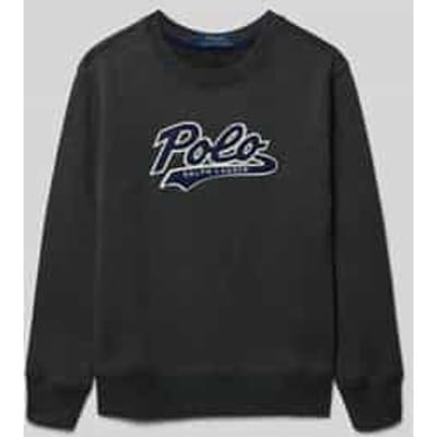 Sweatshirt met labelstitching