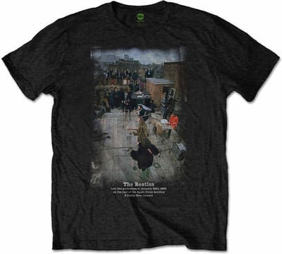 The Beatles - 3 Savile Row Heren T-shirt - S - Zwart